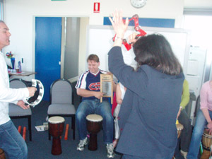 Glen Eira City Council Drumming Elwood Lifesaving Club